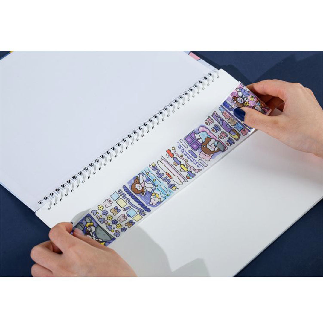 Release papers notebook A4  ( N501 )