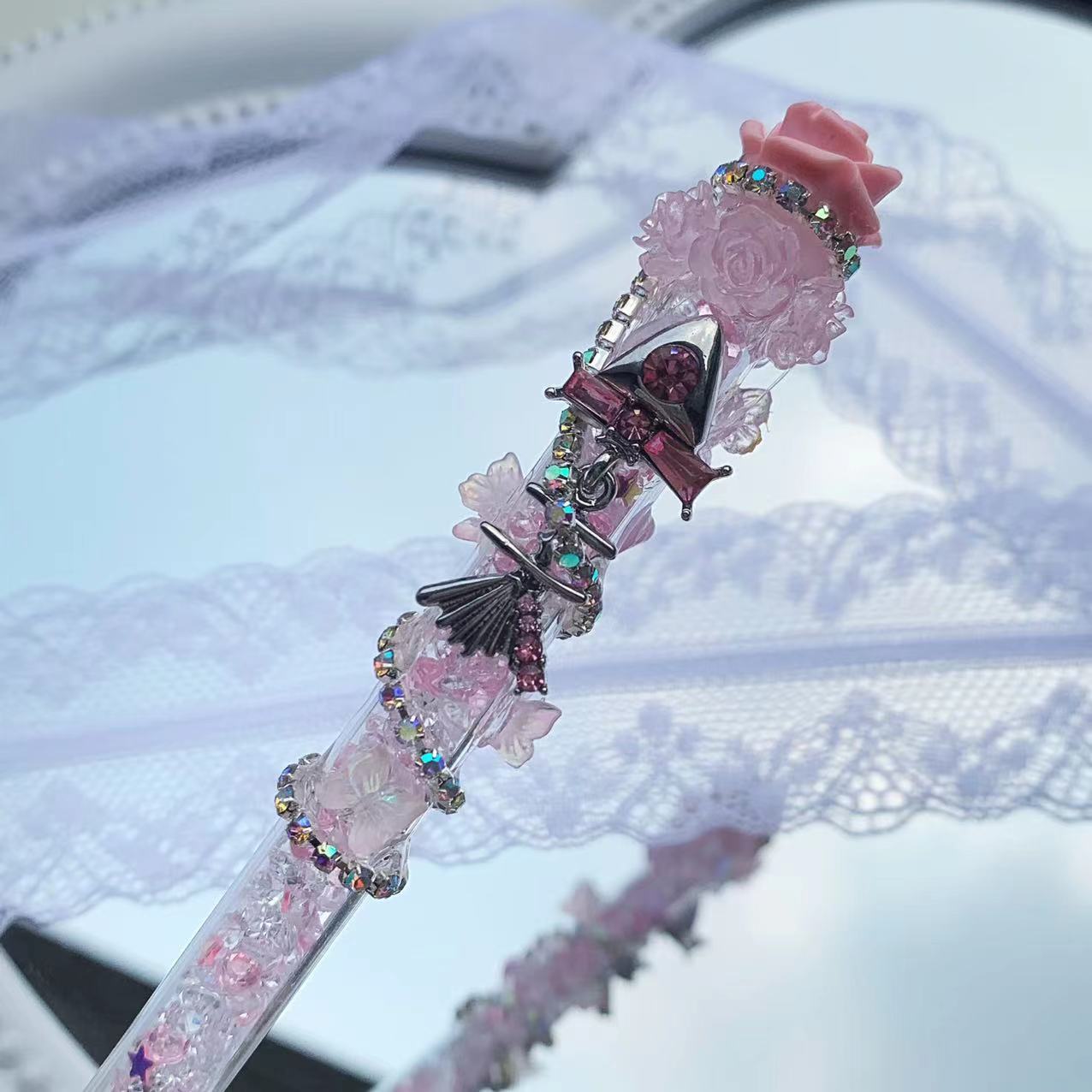 Pink Fish Bones Sharp Blade Craft Knife (SC509)