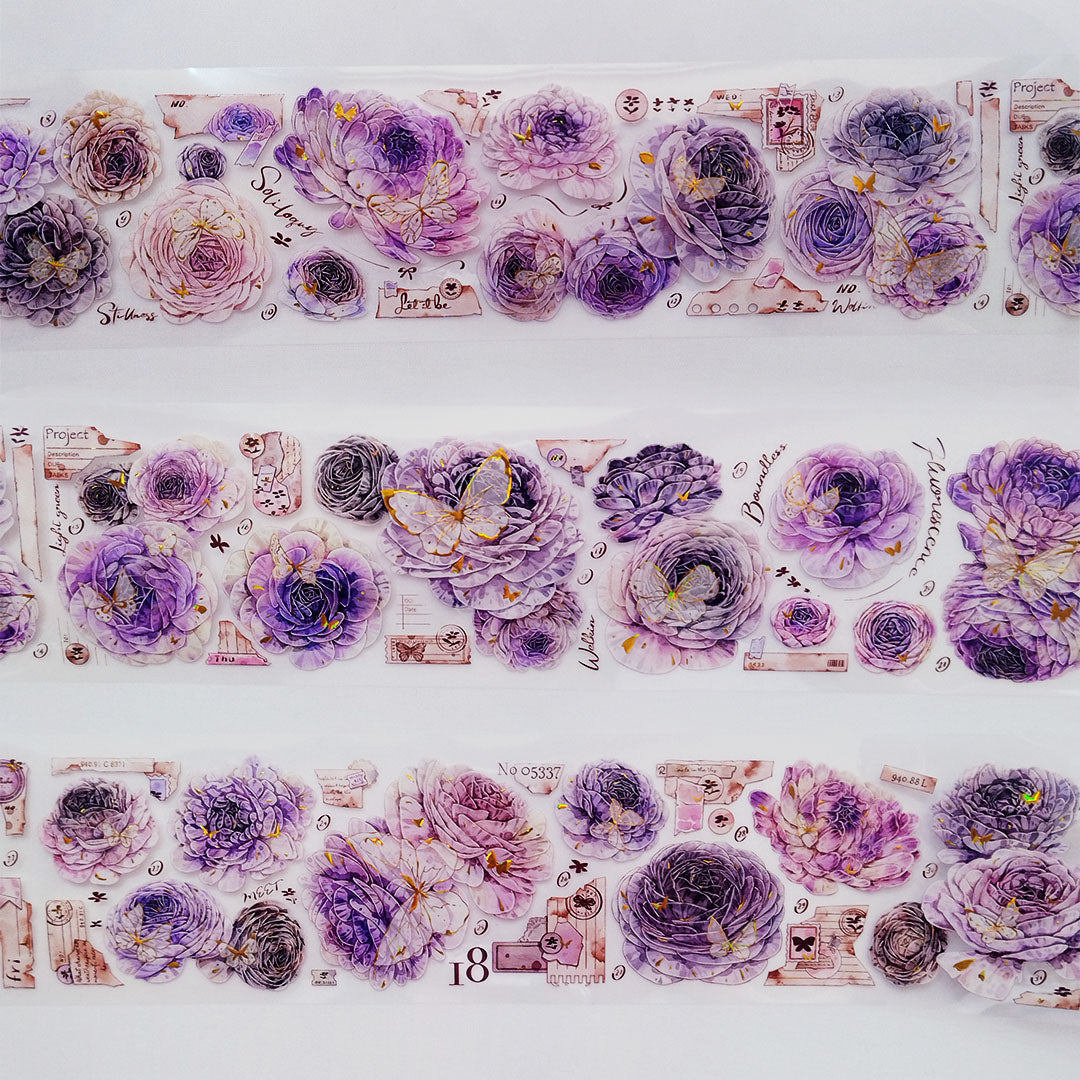 Beautiful purple PET tape (F505)