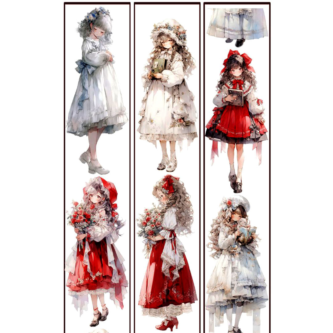 Red girl PET tape (C533)