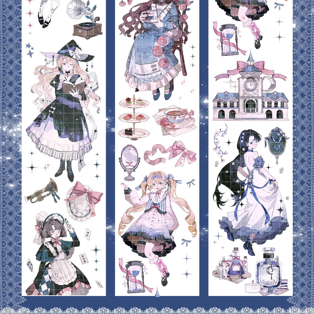 "Star Ripple" Luxury Anime Character PET Tape (C568)