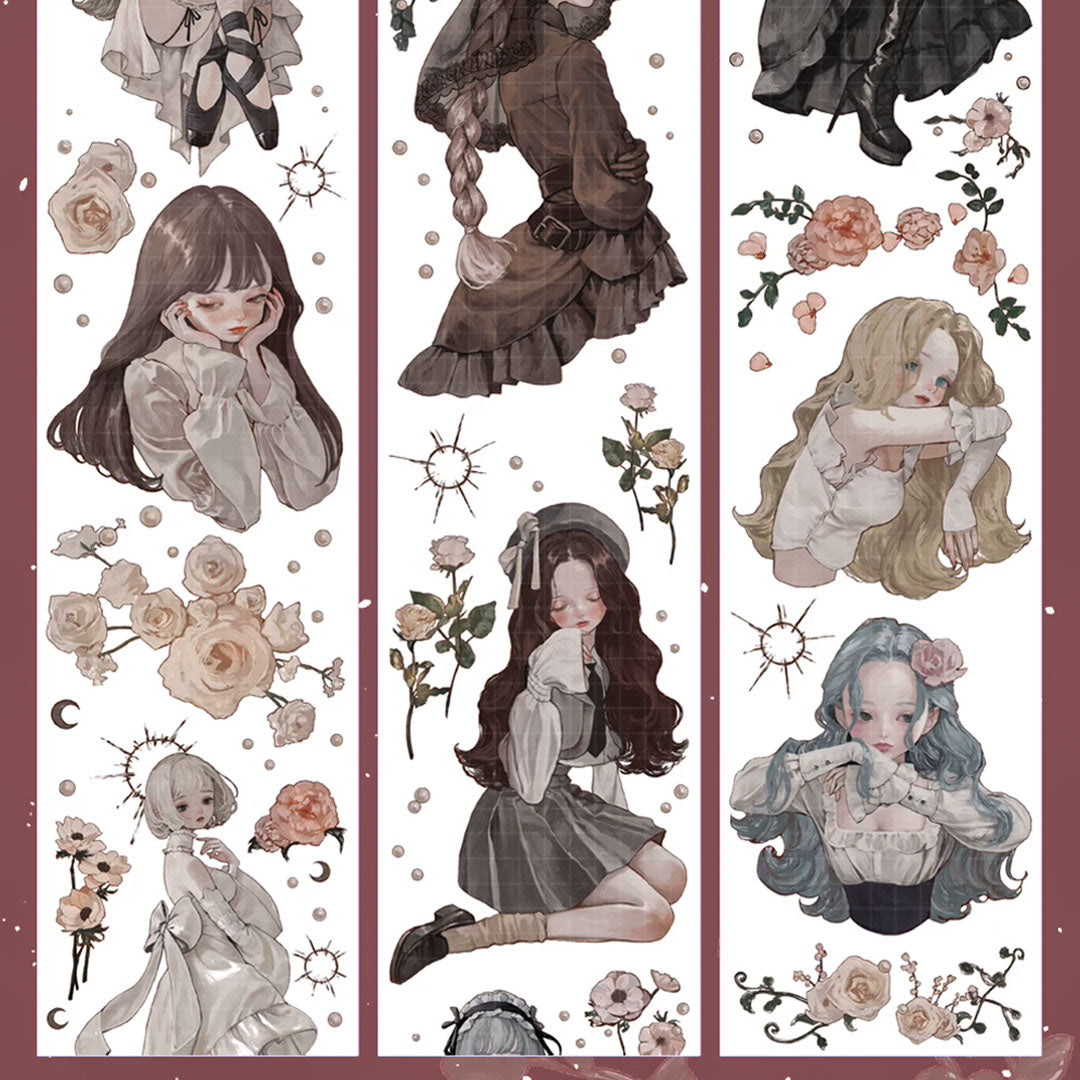 "Lost Olivia" Luxury Anime Character PET Tape (C586)