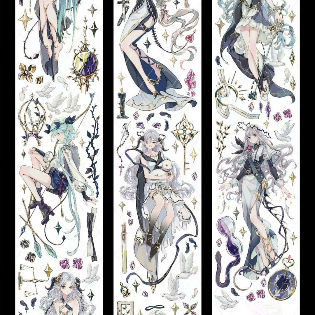 "Prayer" Luxury Anime Character PET Tape (C591)