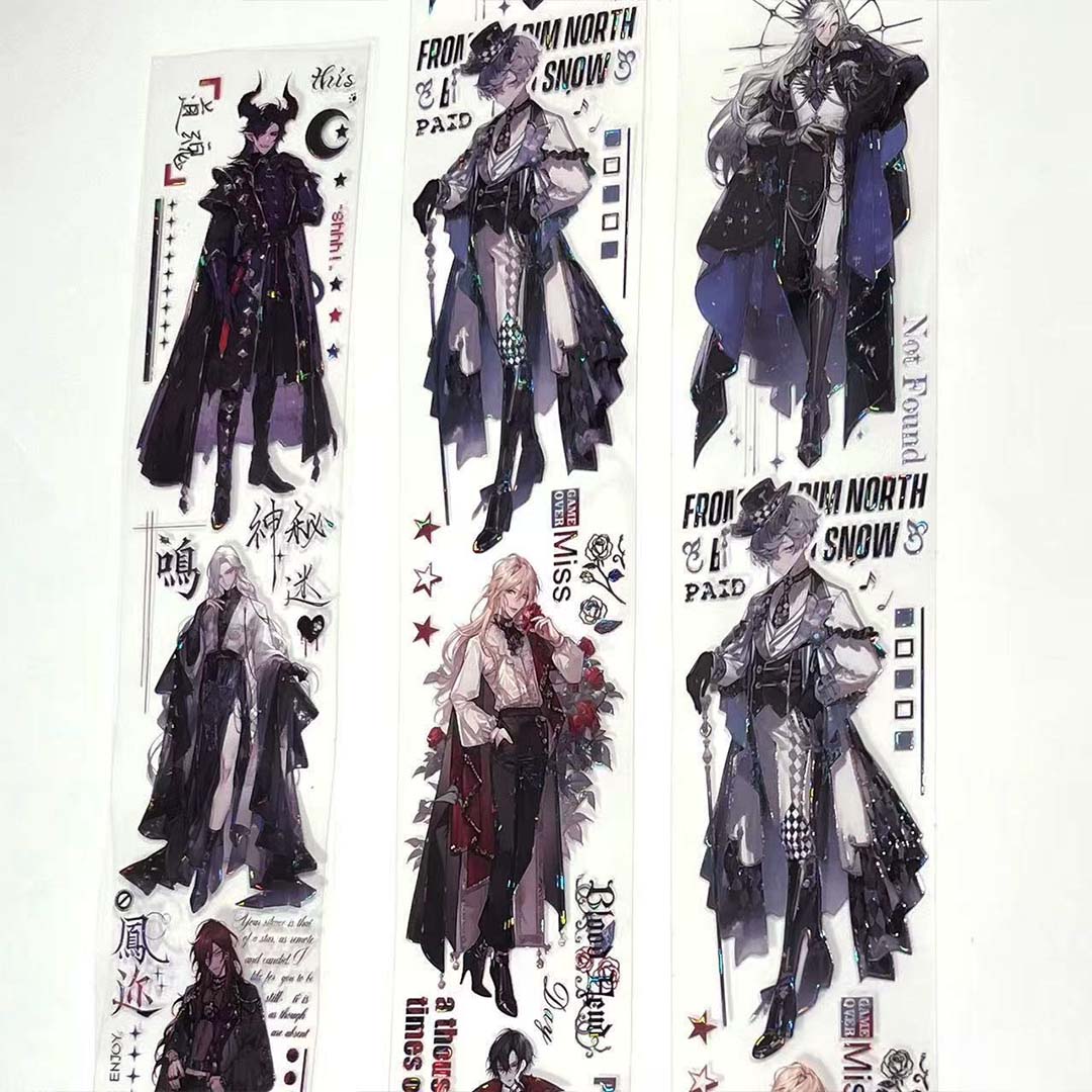 "Count Vampire" Luxury Anime Character PET Tape (C610)