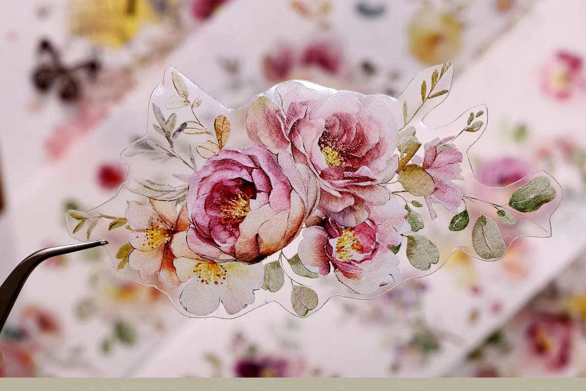 Flowers PET tape ( F511 )