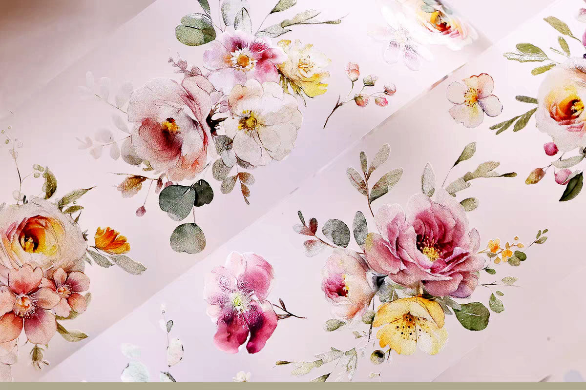 Flowers PET tape ( F511 )