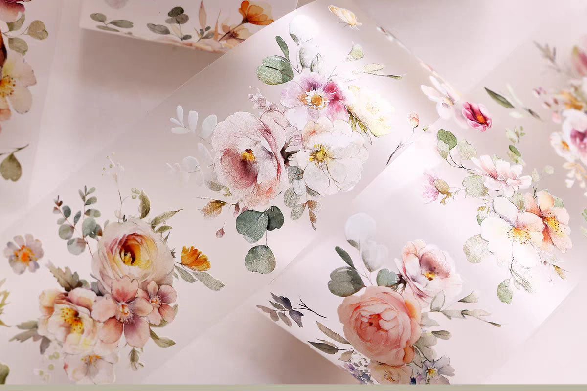 Flowers PET tape ( F511 )