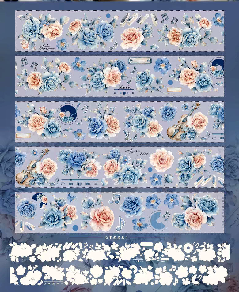 Ink blue PET tape (F512)