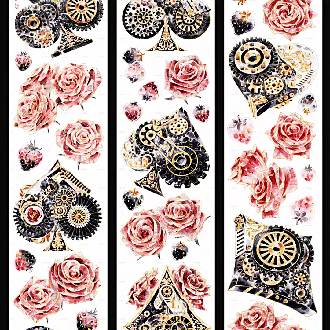 Black & Golden PET tape (F521)