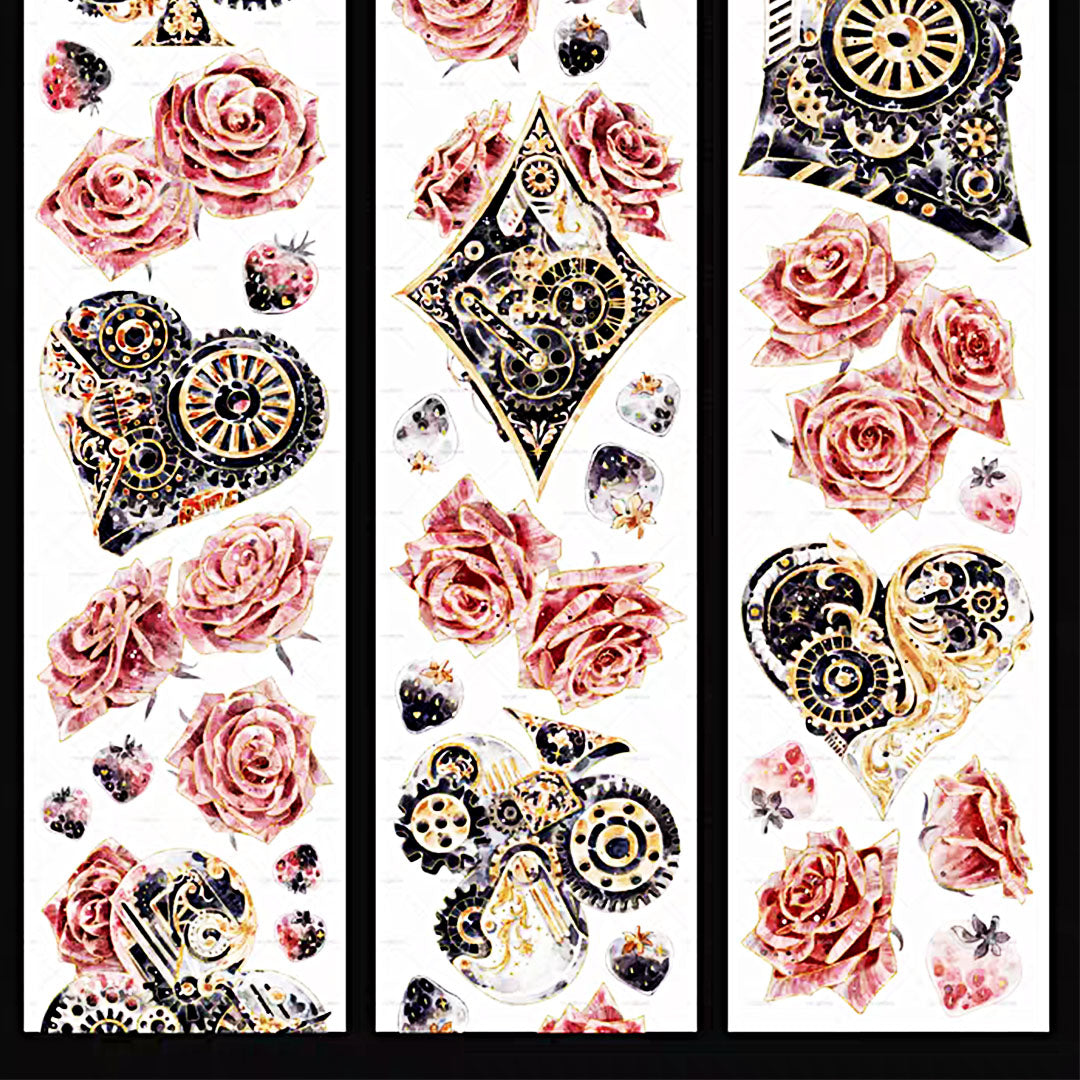 Black & Golden PET tape (F521)