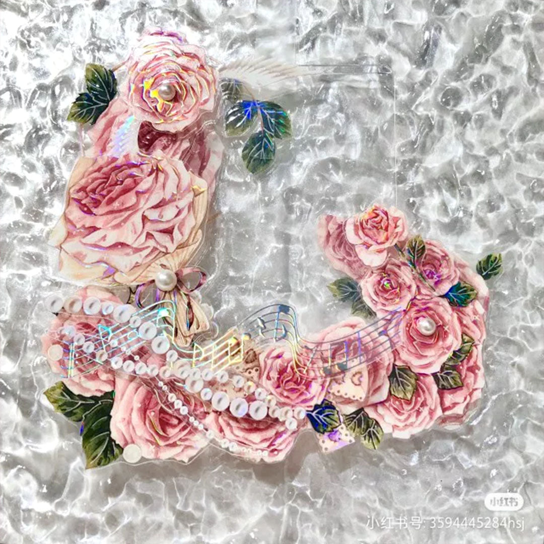 Mist rose PET tape (F578)