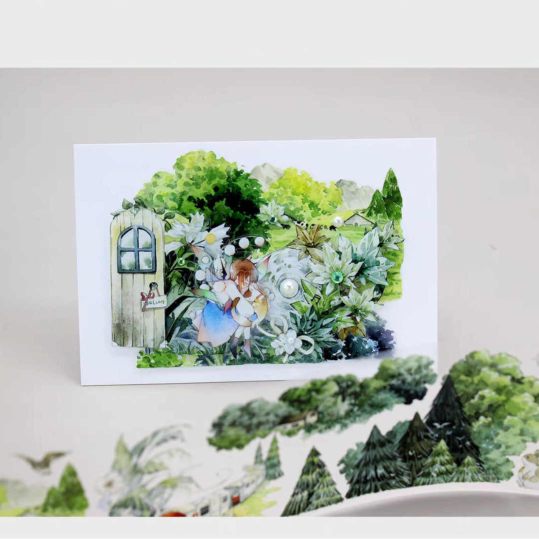 Rainbow smile Washi tape (V508)