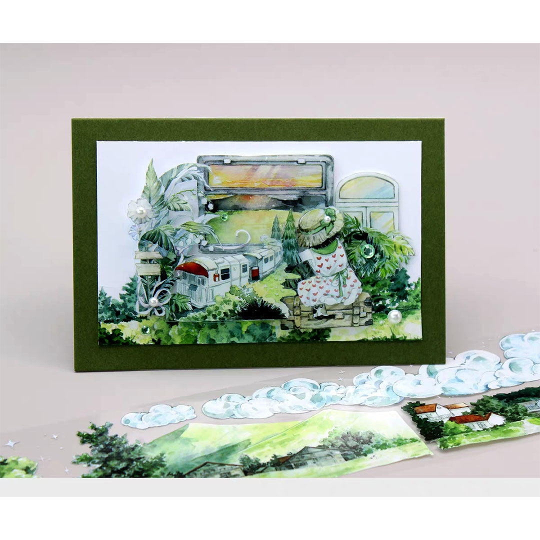 Rainbow smile Washi tape (V508)