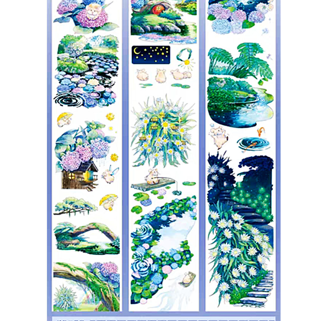 Summer forest PET tape (V510)