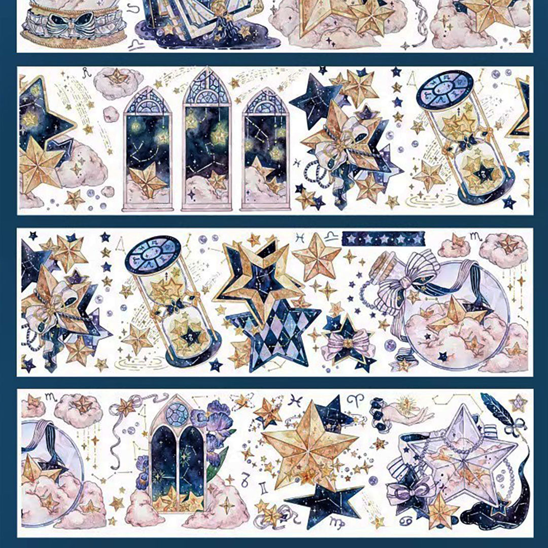 Twinkle stars PET tape (V536)