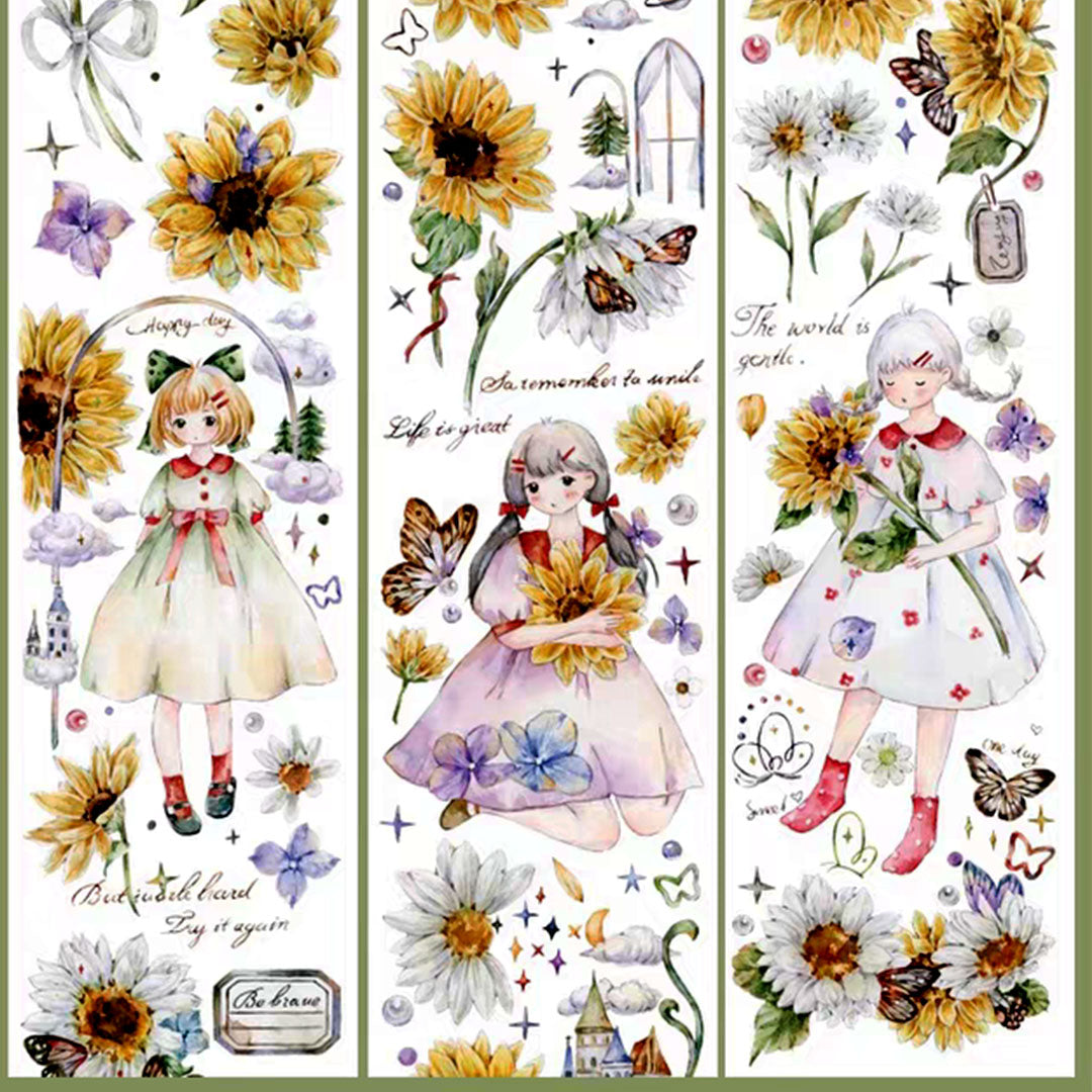 Sunflowers PET tape ( C501 )