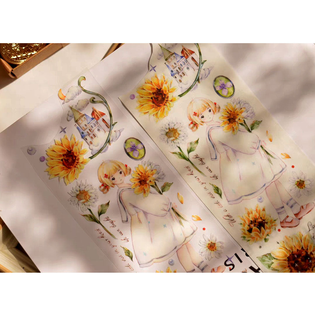 Sunflowers PET tape ( C501 )