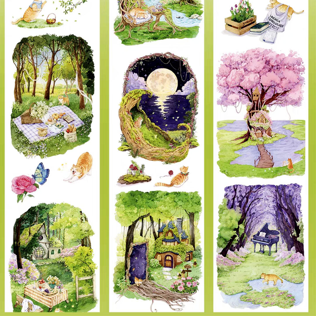 Secret Forest PET tape (V502)