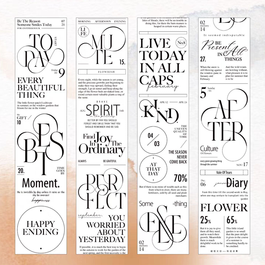 Title collection PET tape ( W501 )