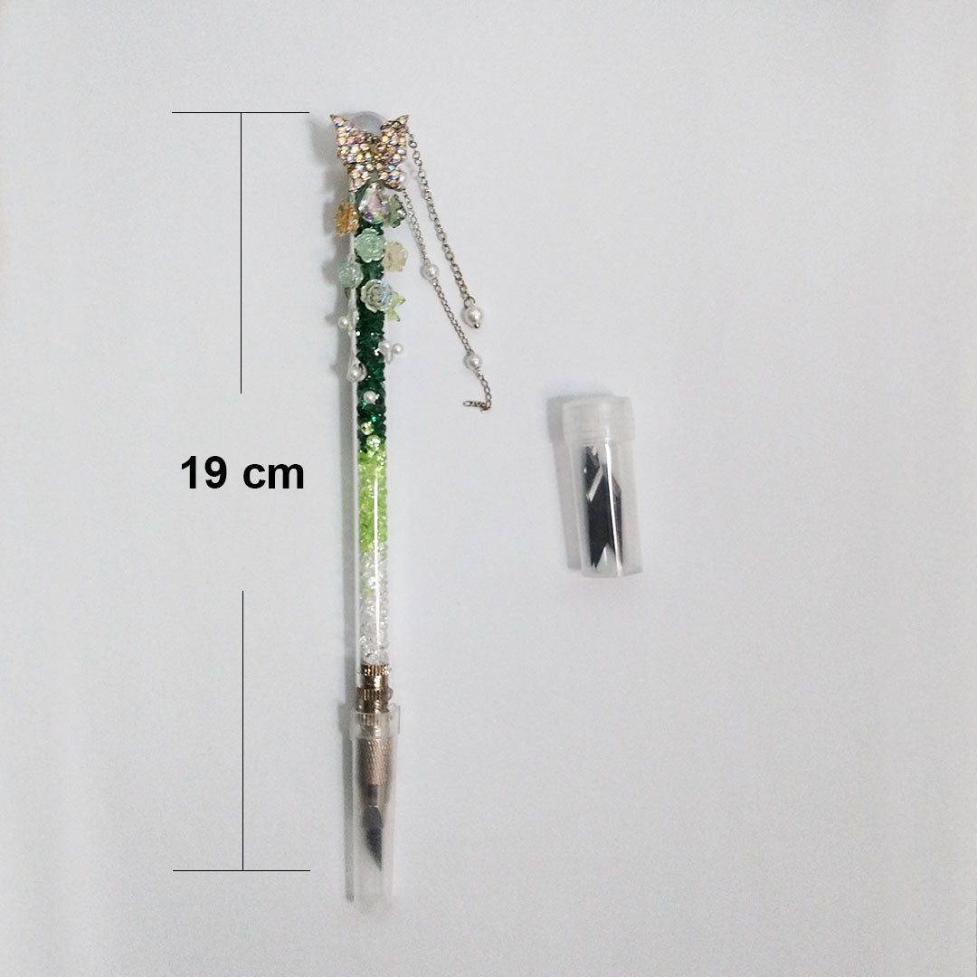 Green Floral Sharp Blade Craft Knife (SC511)