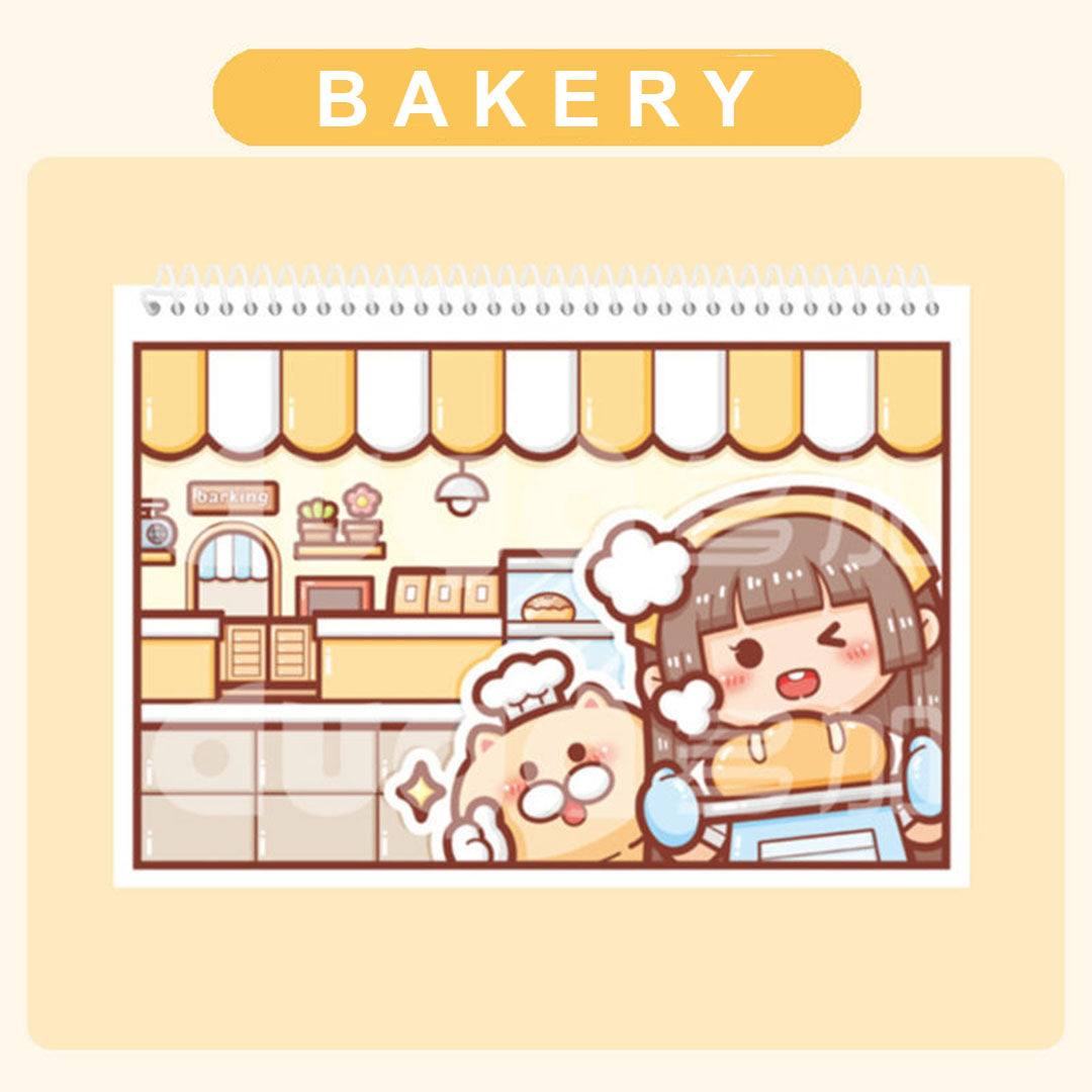 Release papers notebook A4  ( N501 )