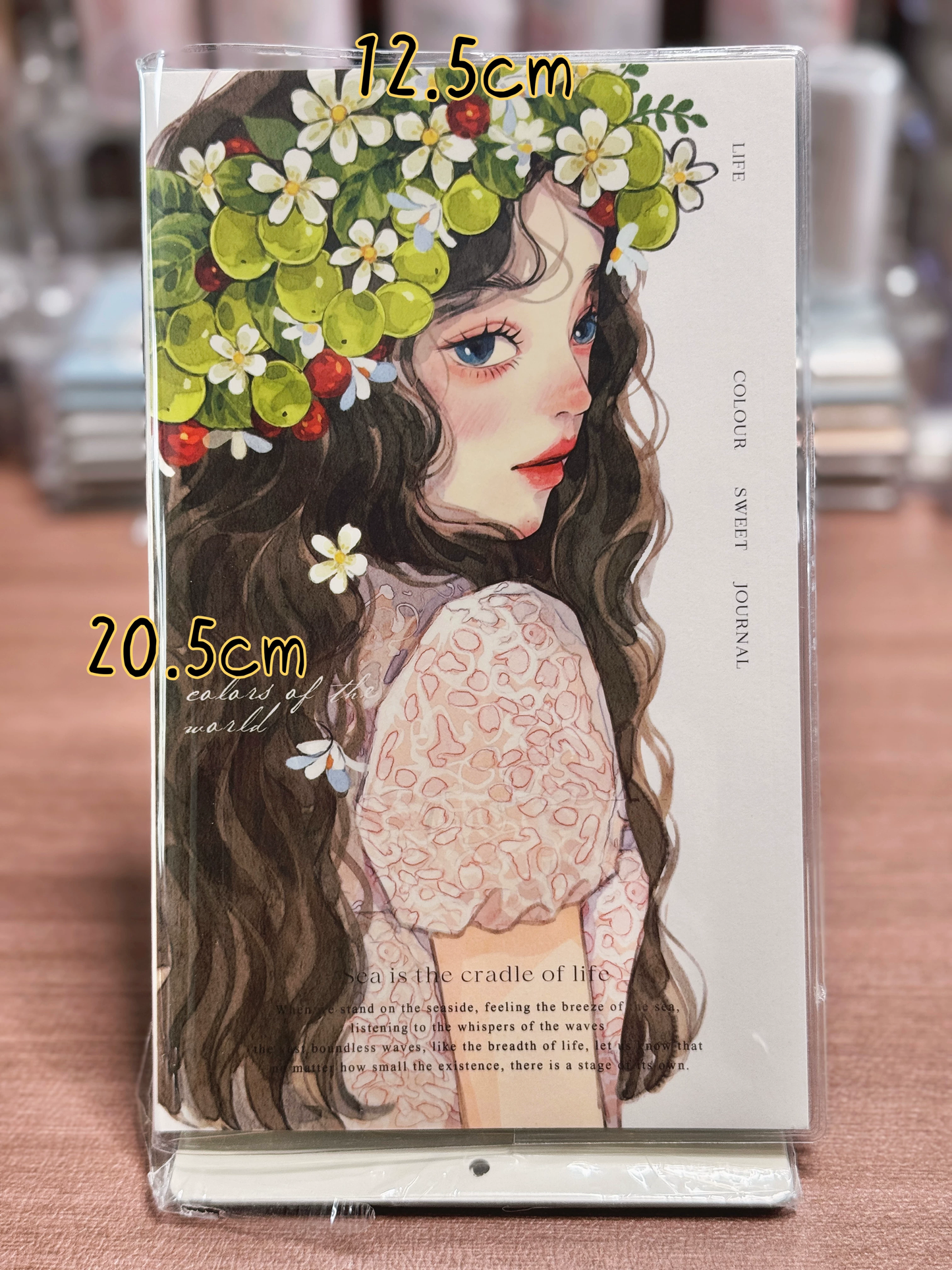Hardcover Journaling Notebook | Thick Blank Paper for Scrapbooking & Journaling (N517)
