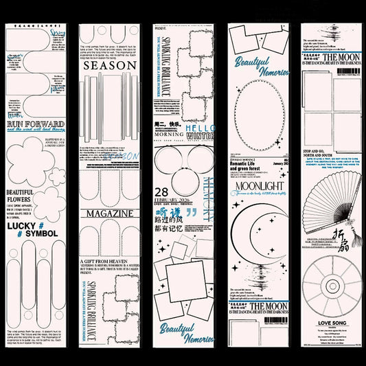Pre-cut Geometric Pattern PET Tape （B530）