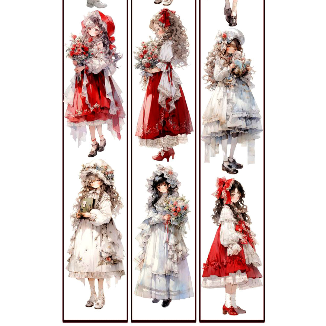 Red girl PET tape (C533)