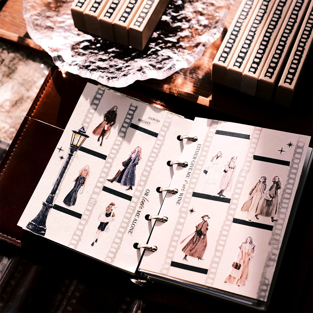 Snowy night Matte tape (C536)