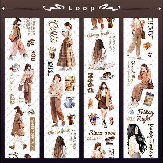 Coffee chat PET tape (C540)