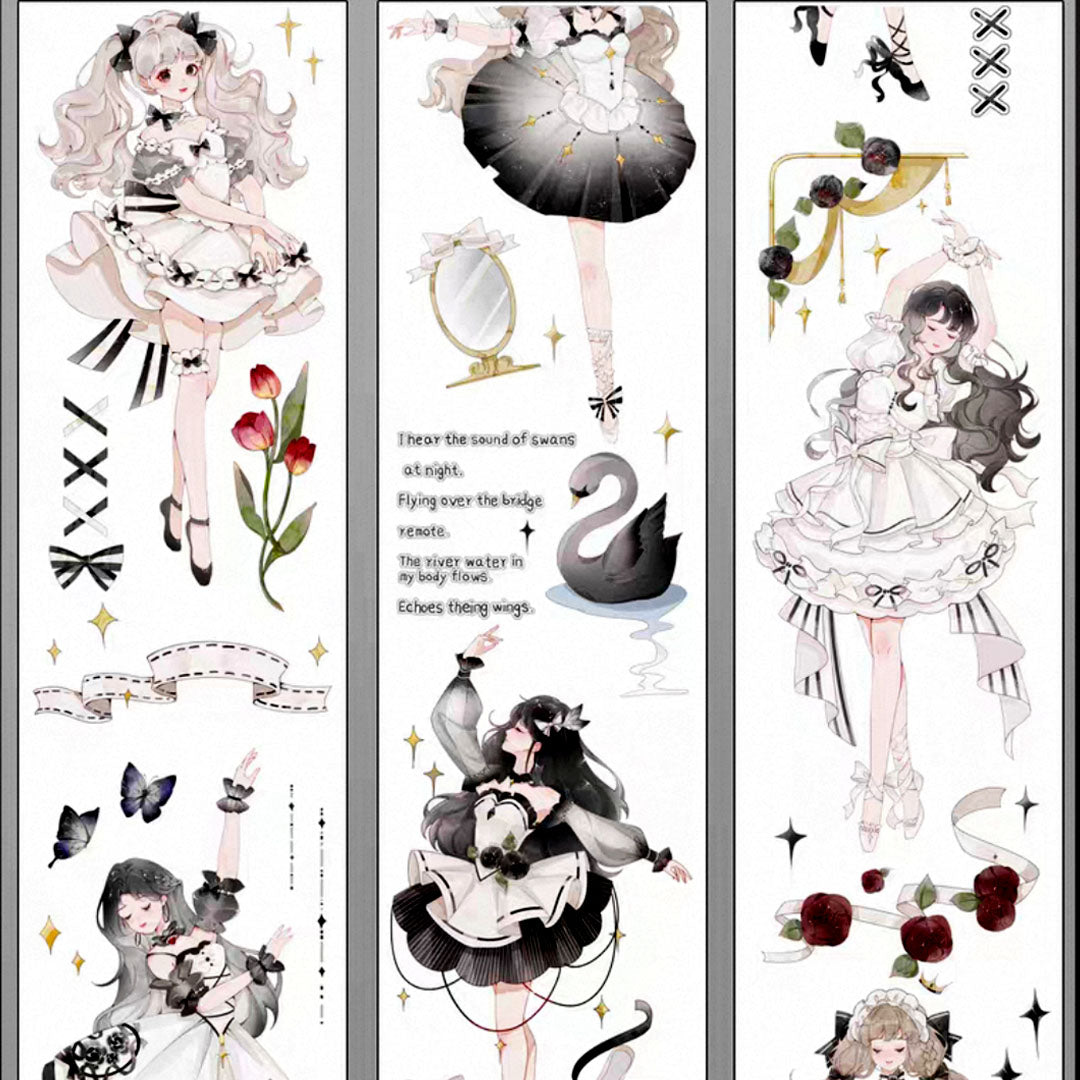 Ballet girls PET tape (C550)