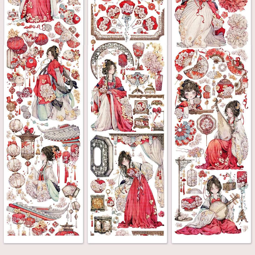 "Chinese festivals" Luxury Anime Character PET Tape (C564)