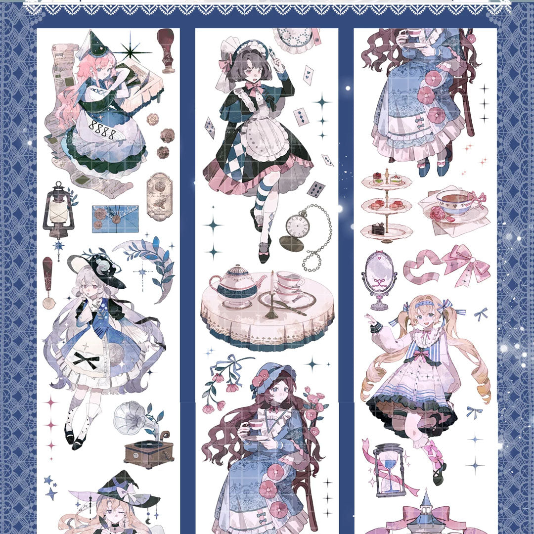 "Star Ripple" Luxury Anime Character PET Tape (C568)