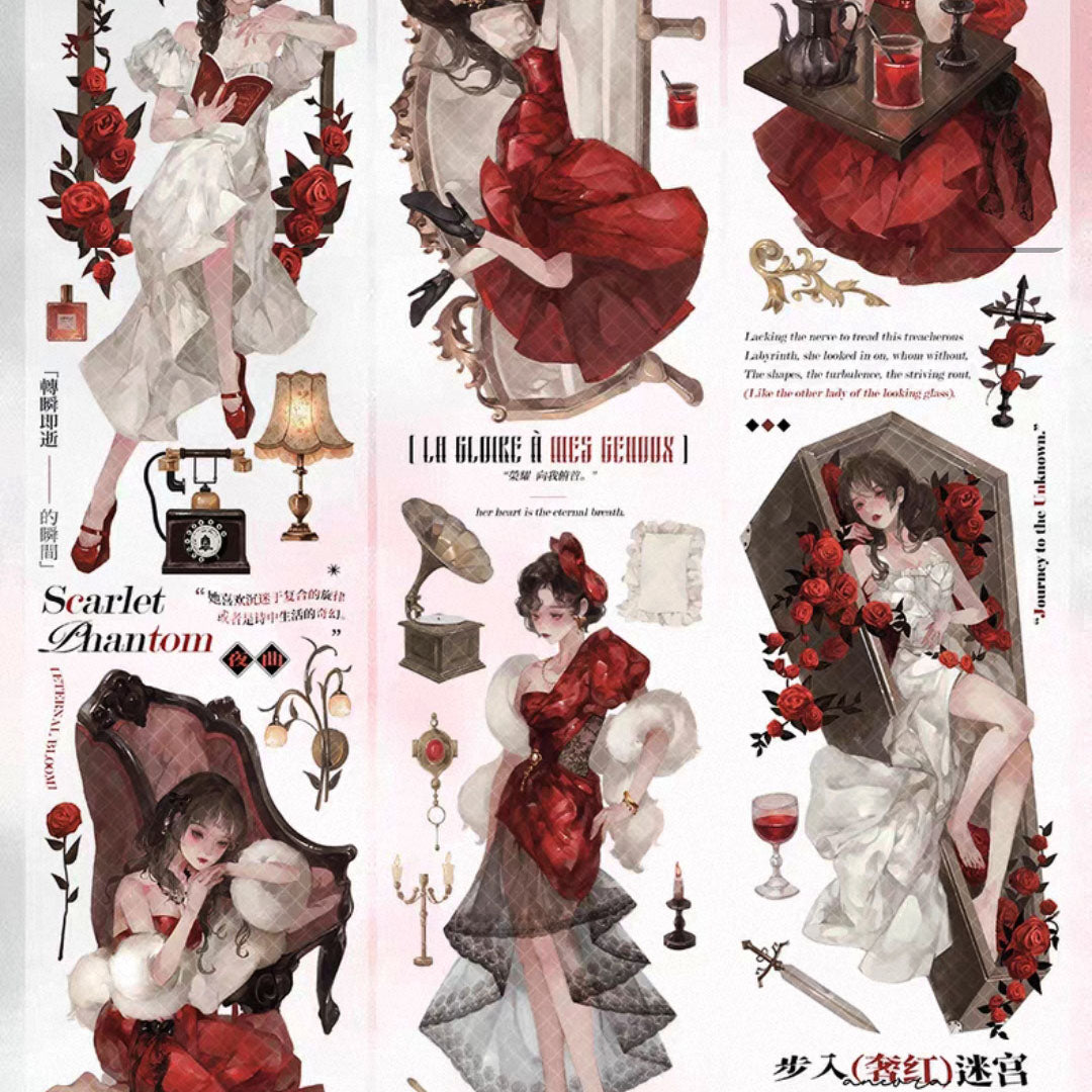 "Red Velvet" Luxury Anime Character PET Tape (C571)