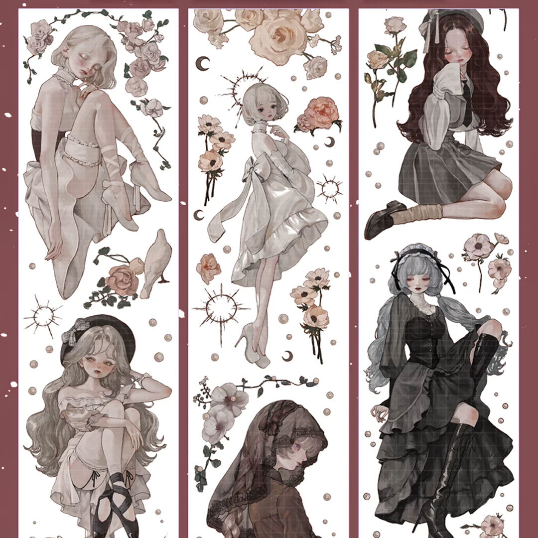 "Lost Olivia" Luxury Anime Character PET Tape (C586)