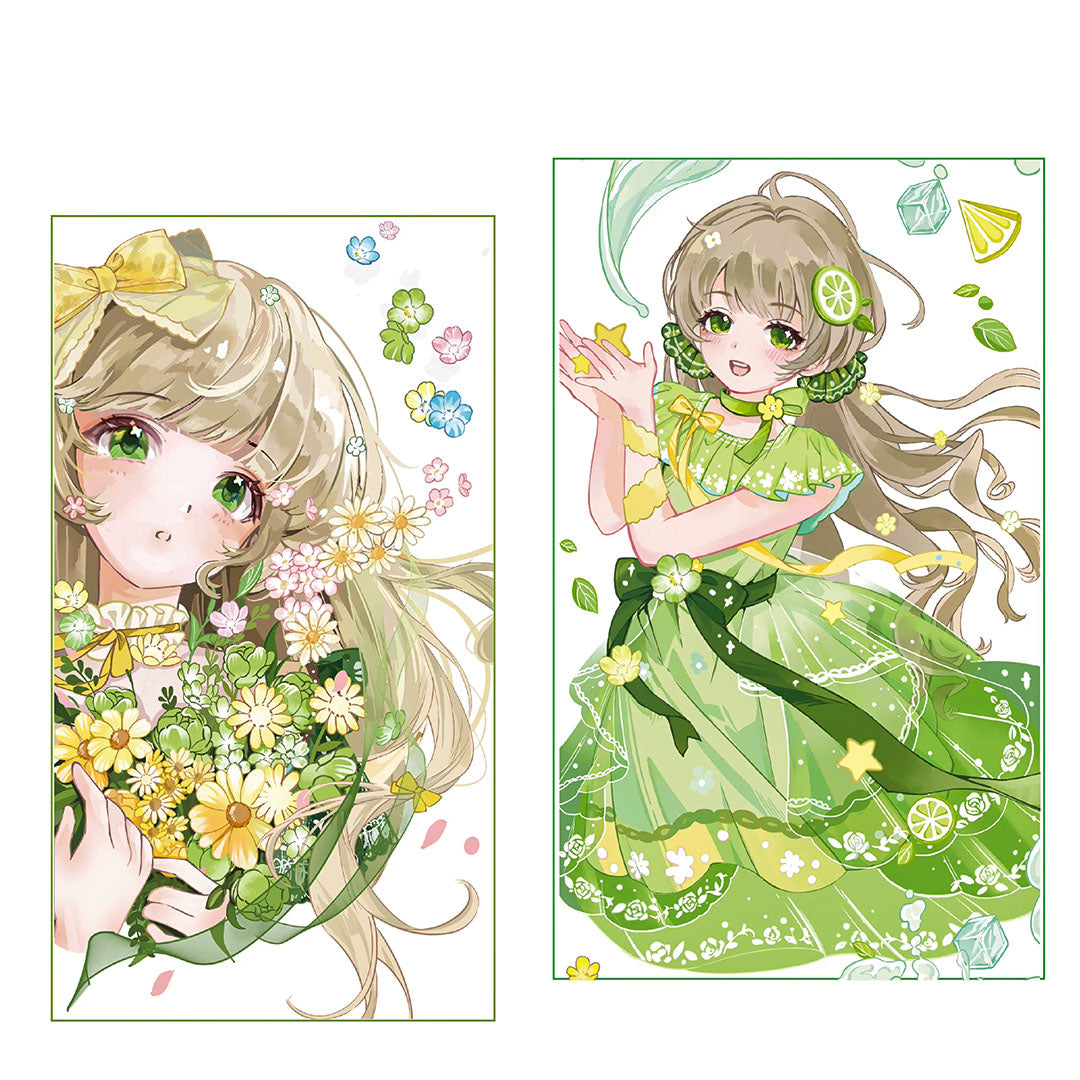 "Summer Girl" Luxury Anime Character PET Tape (C589)