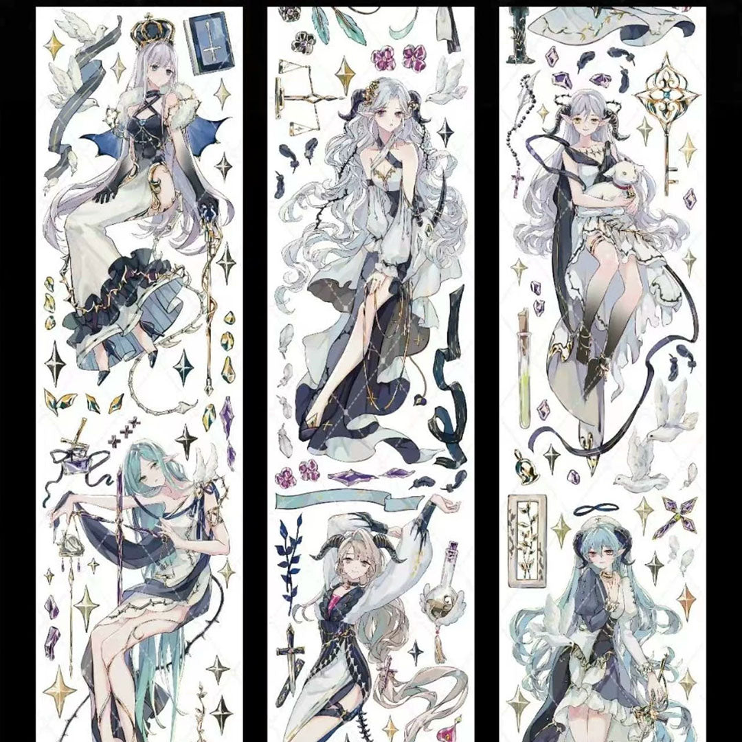 "Prayer" Luxury Anime Character PET Tape (C591)