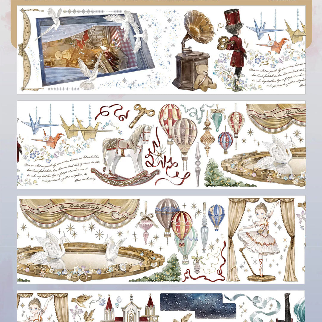 "The Tin Soldier" Luxury Anime Character PET Tape (C592)