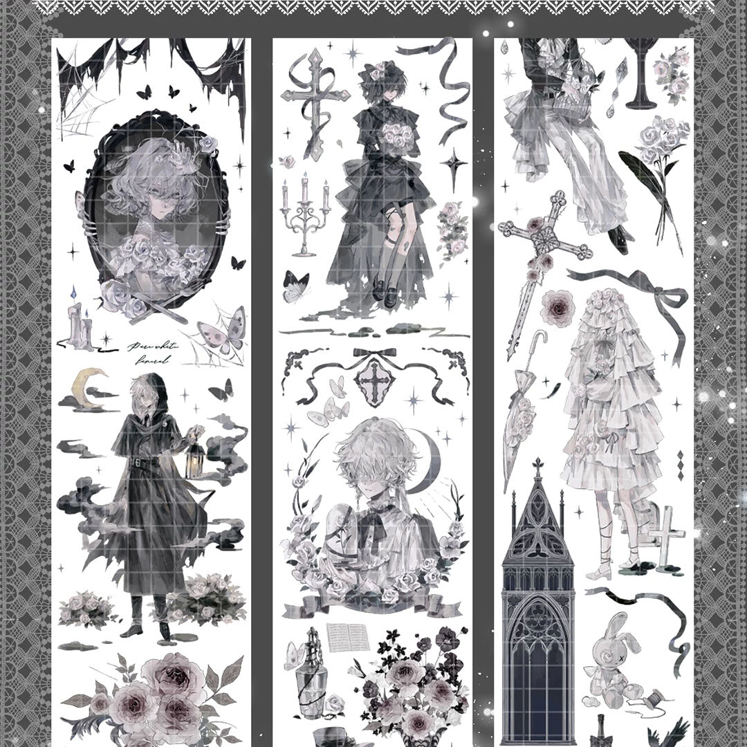 "Sleeping" Luxury Anime Character PET Tape (C594)