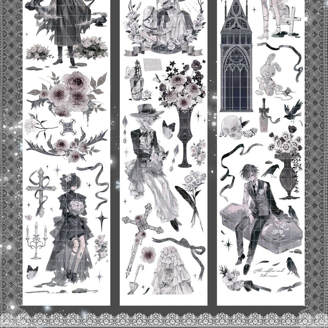 "Sleeping" Luxury Anime Character PET Tape (C594)