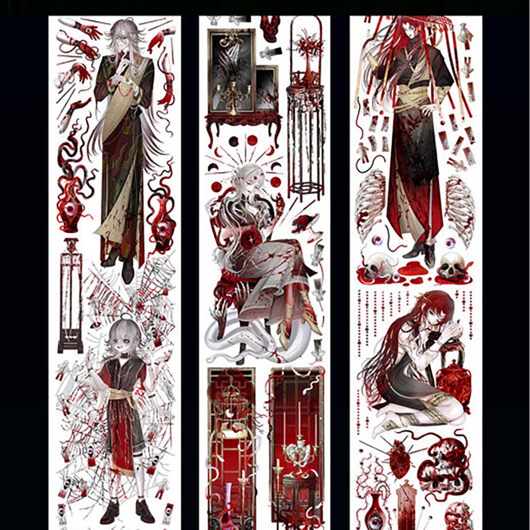"The Curse" Luxury Anime Character PET Tape (C608)