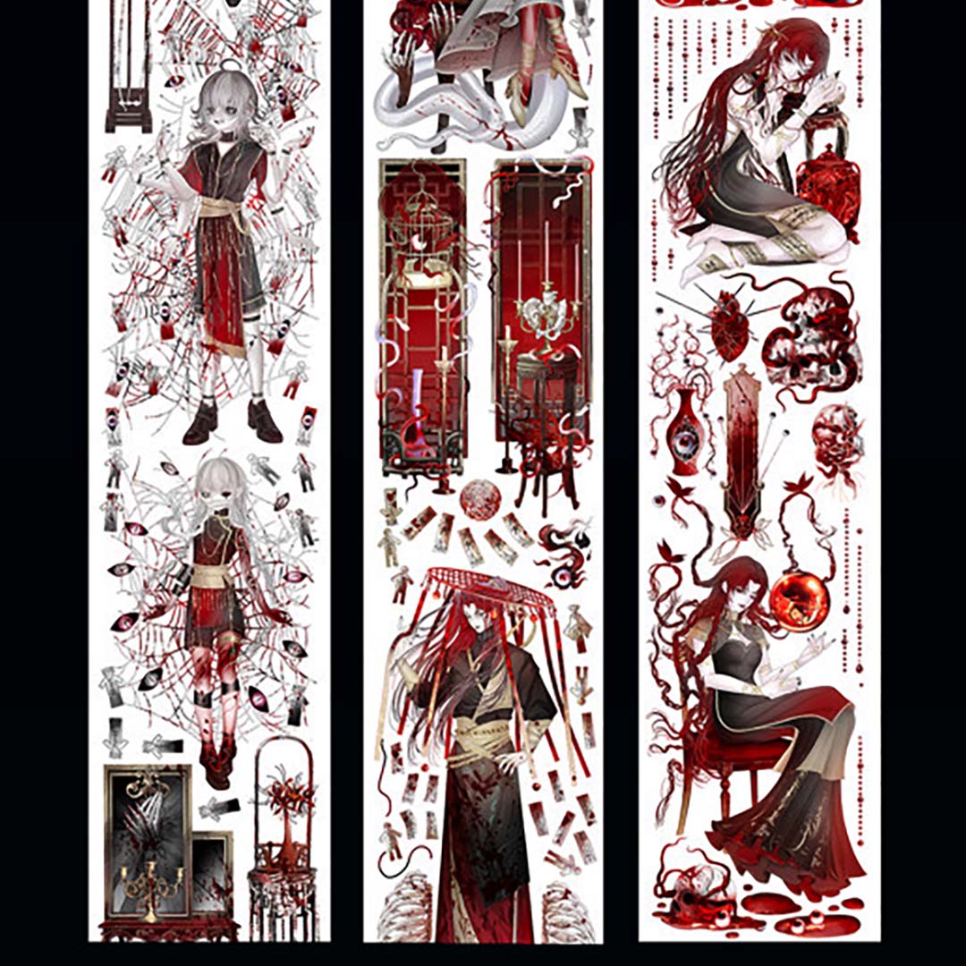"The Curse" Luxury Anime Character PET Tape (C608)