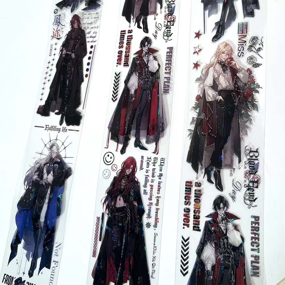 "Count Vampire" Luxury Anime Character PET Tape (C610)