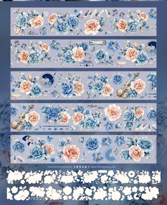 Ink blue PET tape (F512)