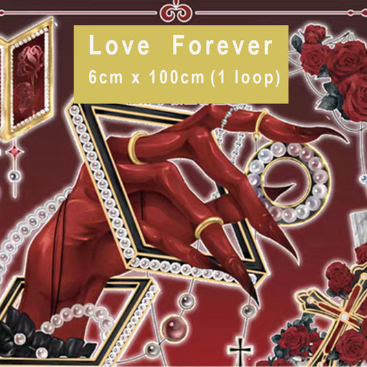 Love forever PET tape (F518)