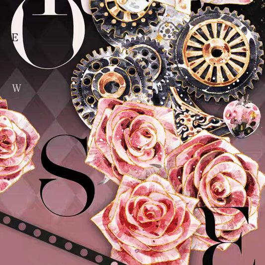 Black & Golden PET tape (F521)