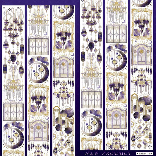 Purple glass PET tape (F529)