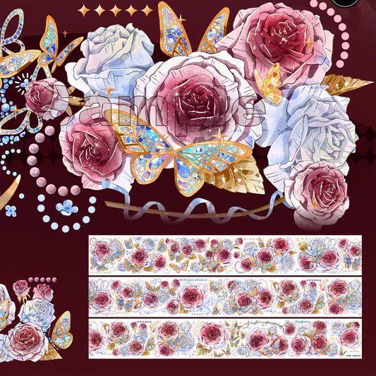 Pink crystal PET tape (F537)