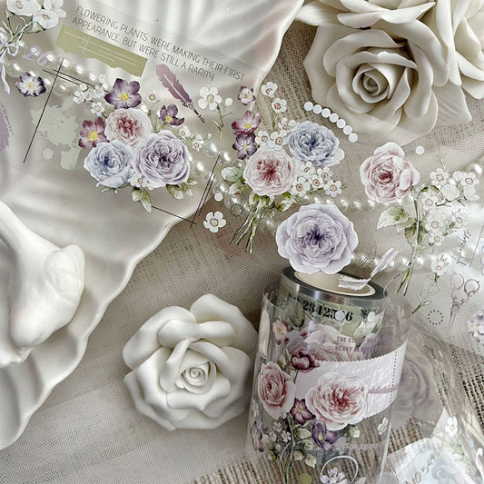 Fresh flowers PET tape (F571)