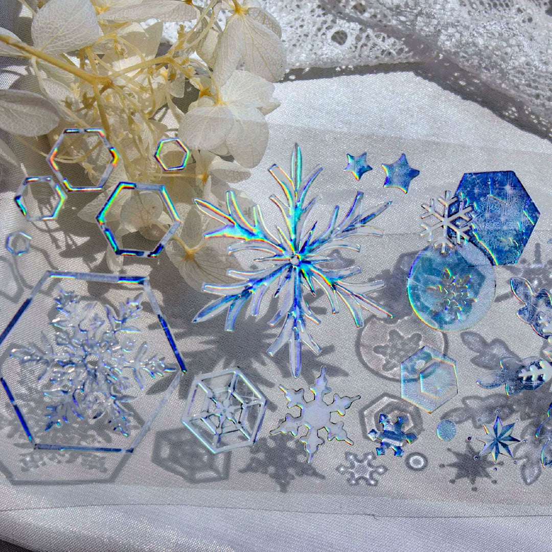 Snowflakes PET tape (F577)